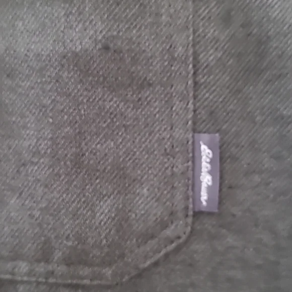 EDDIE BAUER MENS LINED SHIRT JACKET "FOREST NIGHT" GREEN SIZE XL - Picture 5 of 13